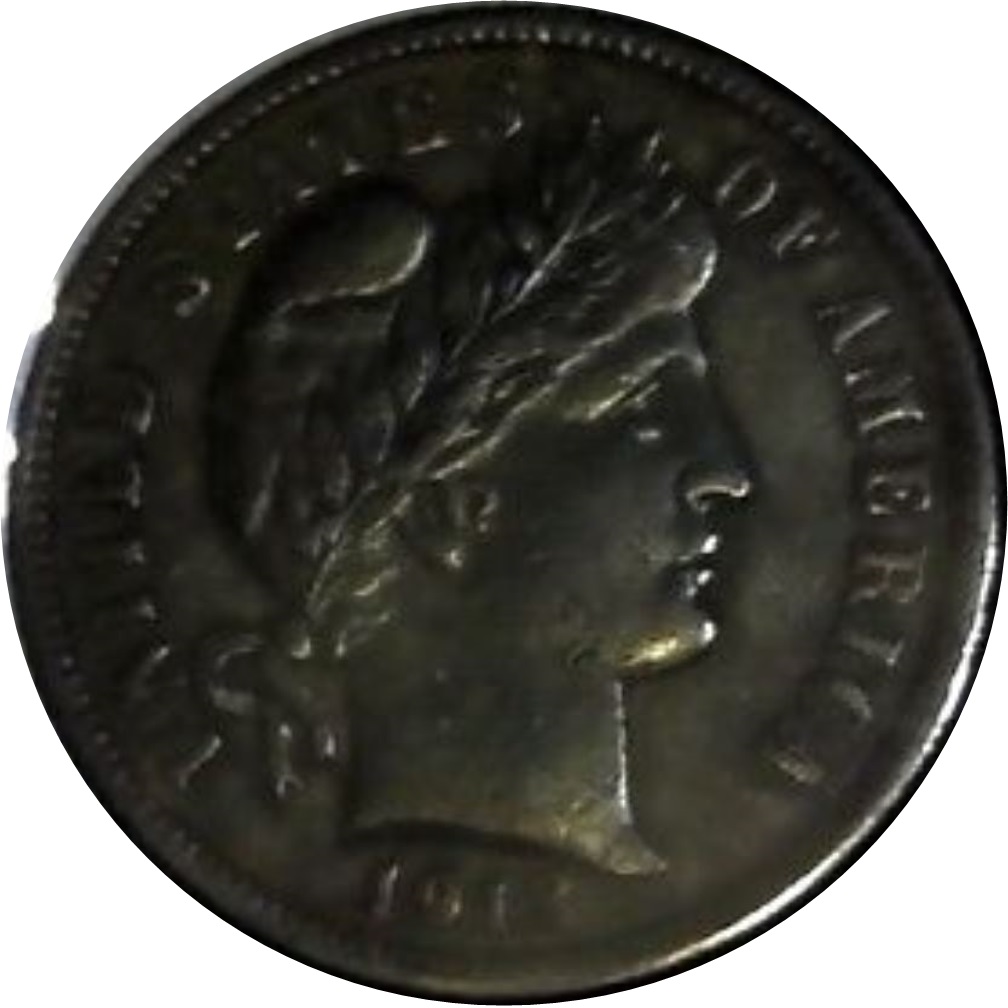 1913-Barber-Silver-Dime